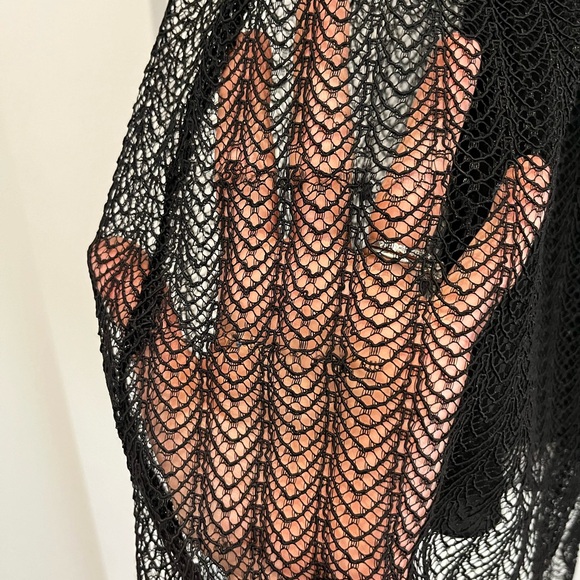 Sleek and sexy black lace dress by Wilfred Aritzia - Picture 2 of 3